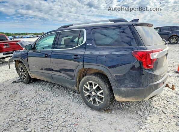 1GKKNRLS9MZ178782 2021 GMC ACADIA Черный Задняя левая четверть