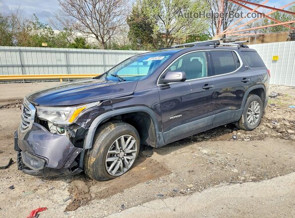 1GKKNSLS0HZ187920 2017 GMC ACADIA Gray Przód lewy