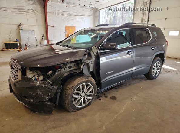 1GKKNSLS0KZ102968 2019 GMC ACADIA Gray Przód lewy