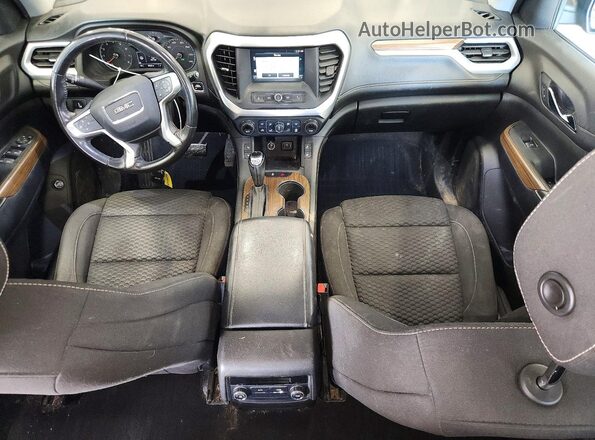 1GKKNSLS0KZ102968 2019 GMC ACADIA Gray Widok deski rozdzielczej