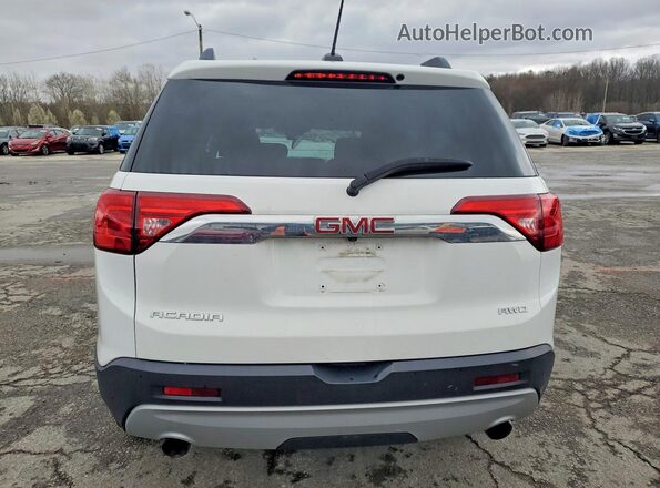 1GKKNSLS1HZ264875 2017 GMC ACADIA White Widok z tyłu