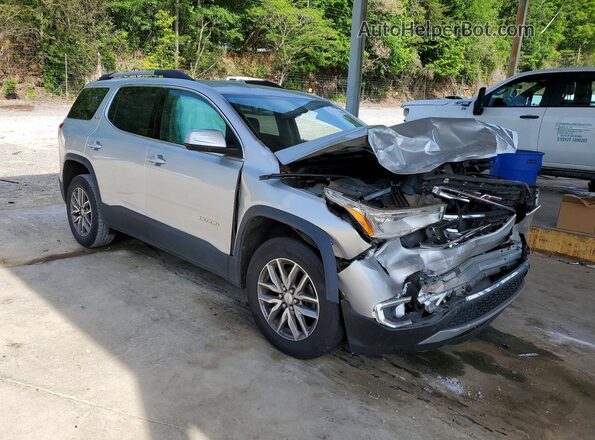 1GKKNSLS2HZ219539 2017 GMC ACADIA Серебряный Передняя правая четверть