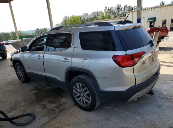 1GKKNSLS2HZ219539 2017 GMC ACADIA Серебряный Задняя левая четверть