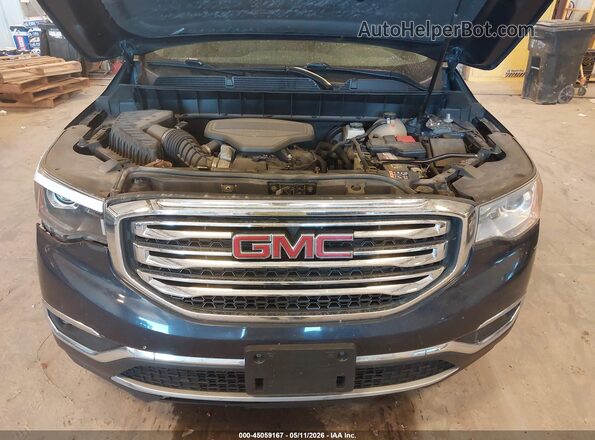 1GKKNSLS2HZ285363 2017 GMC ACADIA Синий Вид сзади