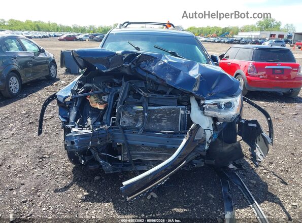 1GKKNSLS6HZ301595 2017 GMC ACADIA Синий Вид задней части салона