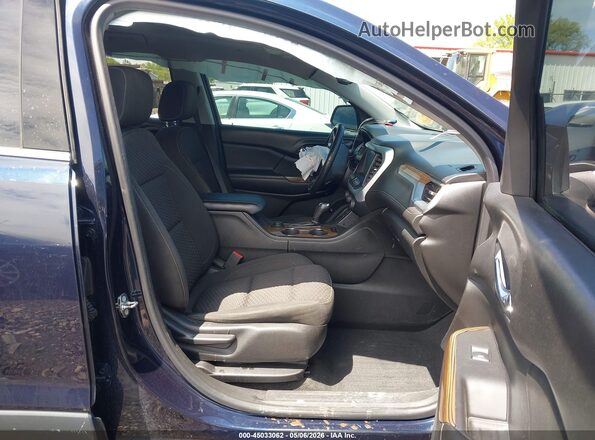 1GKKNSLS6HZ301595 2017 GMC ACADIA Синий Вид салона спереди