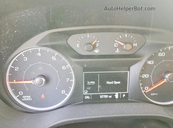 1GKKNSLS9KZ106436 2019 GMC ACADIA Черный Вид щитка приборов