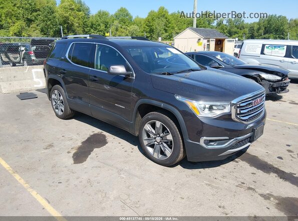 1GKKNWLS3JZ117552 2018 GMC ACADIA Серый Передняя правая четверть