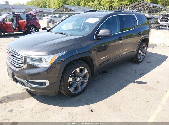 1GKKNWLS3JZ117552 2018 GMC ACADIA Серый Передняя левая четверть