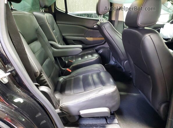 1GKKNXLS1JZ201407 2018 GMC ACADIA Черный Вид задней части салона
