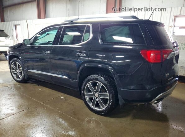 1GKKNXLS1JZ201407 2018 GMC ACADIA Черный Задняя левая четверть