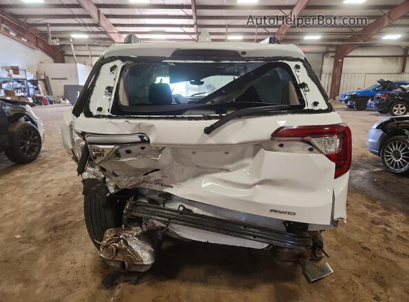 1GKKNXLS1MZ140838 2021 GMC ACADIA White Widok z tyłu