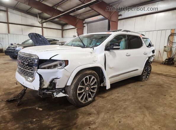 1GKKNXLS1MZ140838 2021 GMC ACADIA White Przód lewy