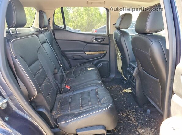 1GKKNXLS2JZ201870 2018 GMC ACADIA Blue Vista interior trasera