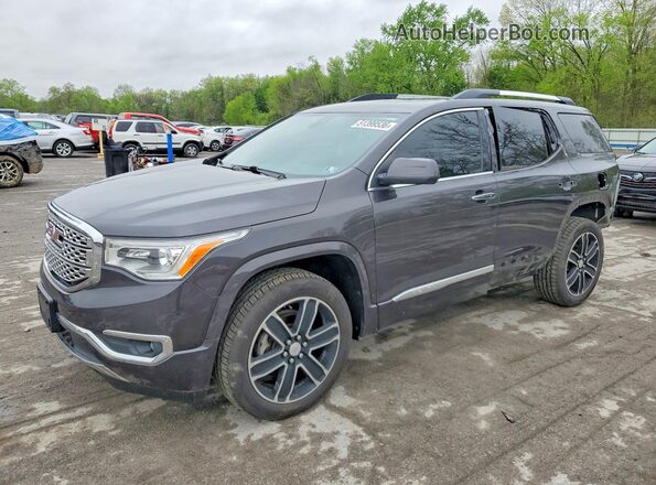 1GKKNXLS2KZ130929 2019 GMC ACADIA Black Przód lewy