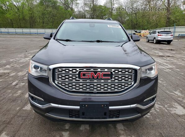 1GKKNXLS2KZ130929 2019 GMC ACADIA Black Widok z przodu