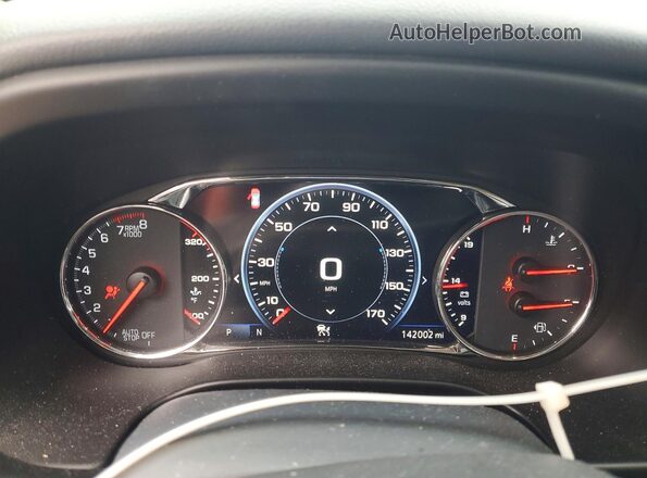 1GKKNXLS2LZ115185 2020 GMC ACADIA Белый Вид щитка приборов