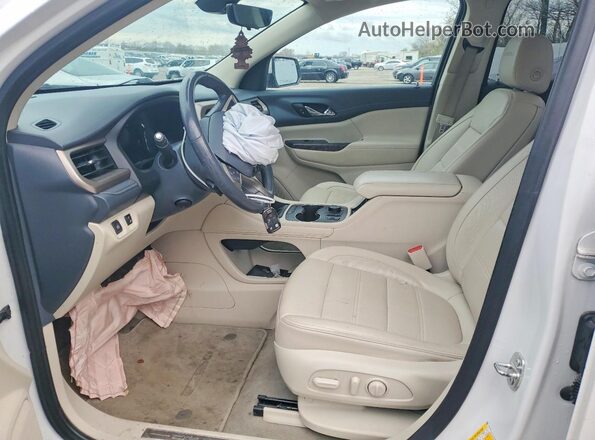 1GKKNXLS2LZ115185 2020 GMC ACADIA Белый Вид салона спереди