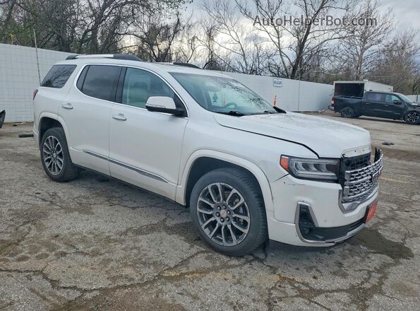 1GKKNXLS2LZ115185 2020 GMC ACADIA Белый Передняя правая четверть