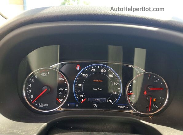 1GKKNXLS2LZ149451 2020 GMC ACADIA Black Widok zestawu wskaźników