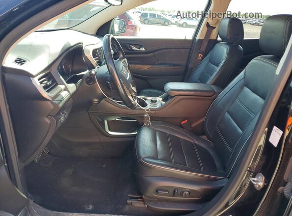 1GKKNXLS2LZ149451 2020 GMC ACADIA Black Widok wnętrza z przodu