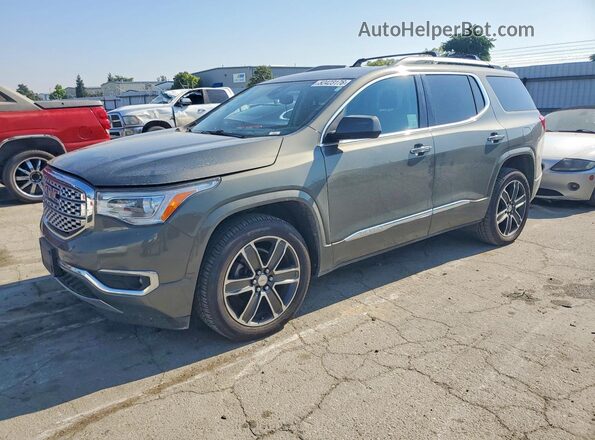 1GKKNXLS3JZ150167 2018 GMC ACADIA Gray Передня ліва чверть