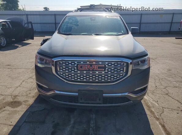 1GKKNXLS3JZ150167 2018 GMC ACADIA Gray Вид спереду