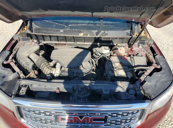 1GKKNXLS4HZ213643 2017 GMC ACADIA Красный Вид подкапотного пространства