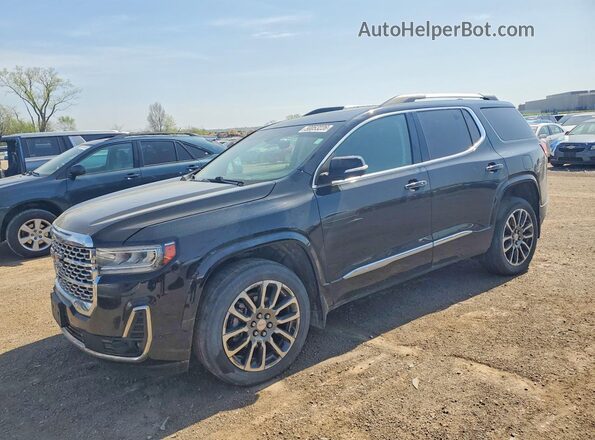 1GKKNXLS4LZ107055 2020 GMC ACADIA Черный Передняя левая четверть