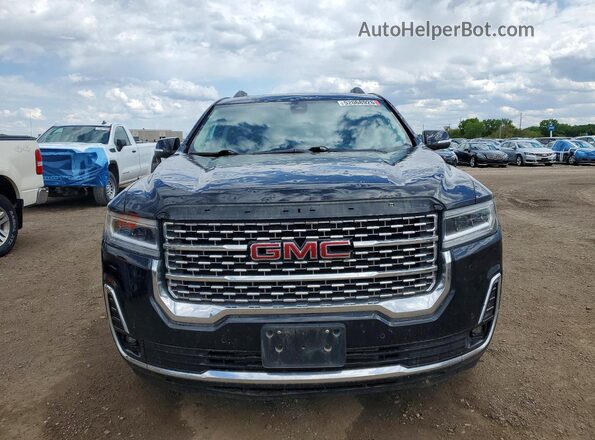 1GKKNXLS4PZ148985 2023 GMC ACADIA Black Widok z przodu