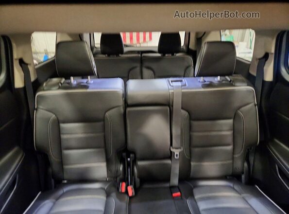 1GKKNXLS5KZ296345 2019 GMC ACADIA Black უკანა სავარძლების ხედი