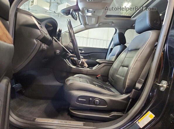 1GKKNXLS5KZ296345 2019 GMC ACADIA Black წინა სალონის ხედი