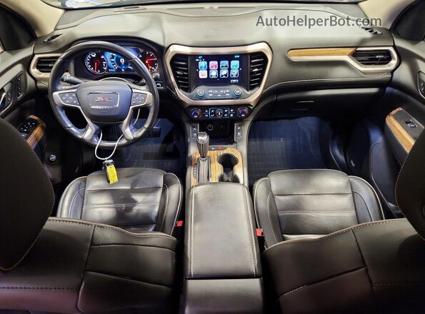 1GKKNXLS5KZ296345 2019 GMC ACADIA Black წინა პანელის ხედი