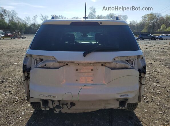 1GKKNXLS6JZ239098 2018 GMC ACADIA White Հետևի տեսք