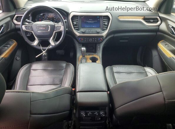 1GKKNXLSXKZ278018 2019 GMC ACADIA Black Widok deski rozdzielczej