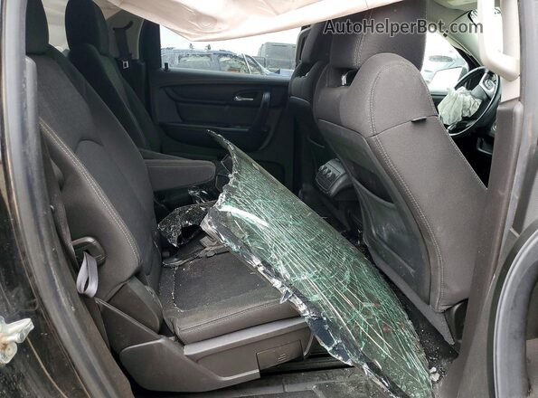1GKKRPKDXGJ155221 2016 GMC ACADIA Черный Вид задней части салона