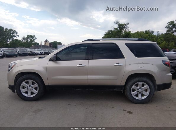1GKKRPKDXGJ256372 2016 GMC ACADIA Beige 