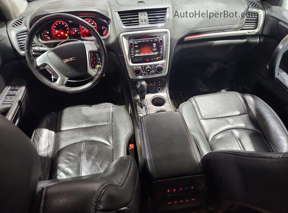 1GKKVRKD2GJ220795 2016 GMC ACADIA Burgundy Вид панелі приладів