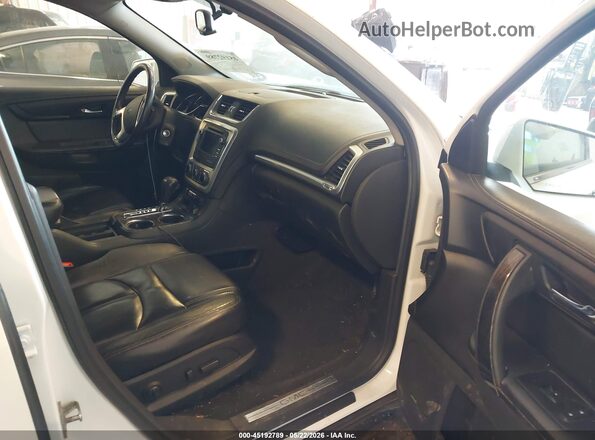 1GKKVRKDXGJ101893 2016 GMC ACADIA Белый Вид салона спереди