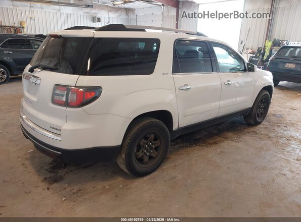 1GKKVRKDXGJ101893 2016 GMC ACADIA Белый Задняя правая четверть