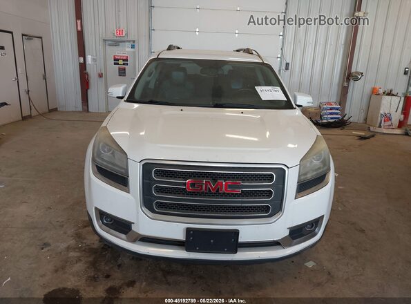 1GKKVRKDXGJ101893 2016 GMC ACADIA Белый Вид спереди