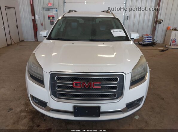 1GKKVRKDXGJ101893 2016 GMC ACADIA Белый Вид щитка приборов