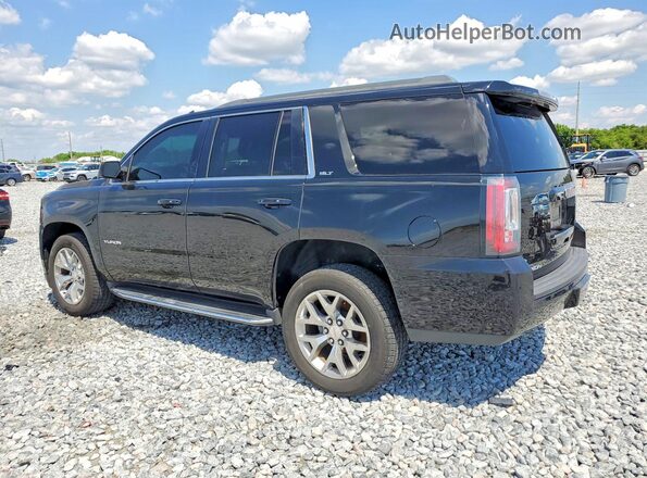 1GKS1BKC3JR201241 2018 GMC YUKON Черный Задняя левая четверть