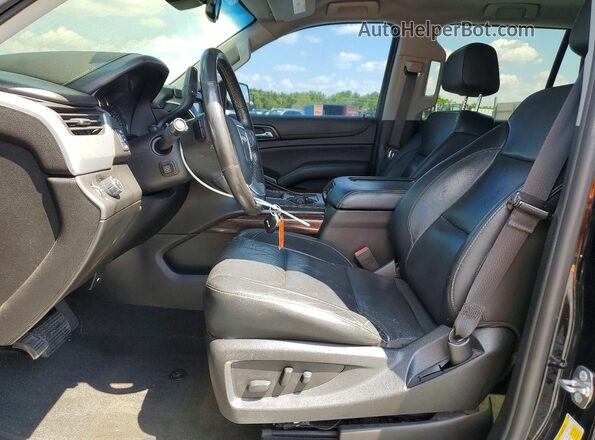 1GKS1BKC3JR201241 2018 GMC YUKON Черный Вид салона спереди