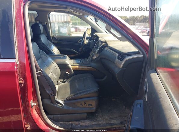 1GKS1CKJ4GR272140 2016 GMC YUKON Красный Вид салона спереди