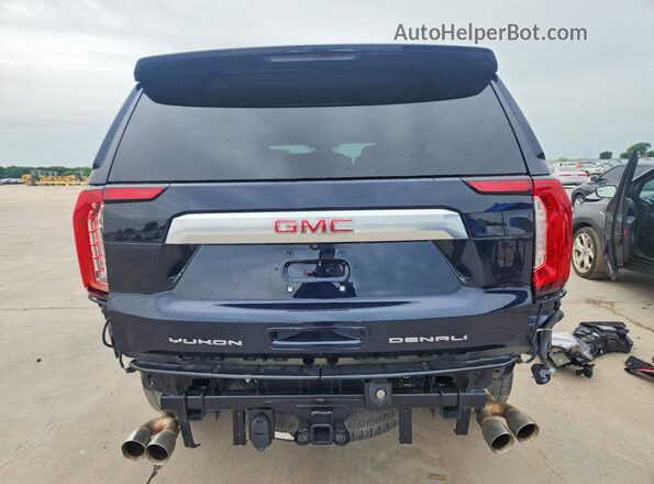 1GKS1DKL7PR313285 2023 GMC YUKON Черный Вид сзади