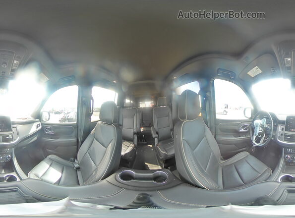 1GKS1GKD6PR137775 2023 GMC YUKON Charcoal Widok wnętrza 360 stopni