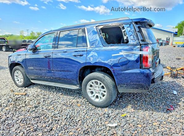 1GKS2BKC1LR217650 2020 GMC YUKON Синий Задняя левая четверть