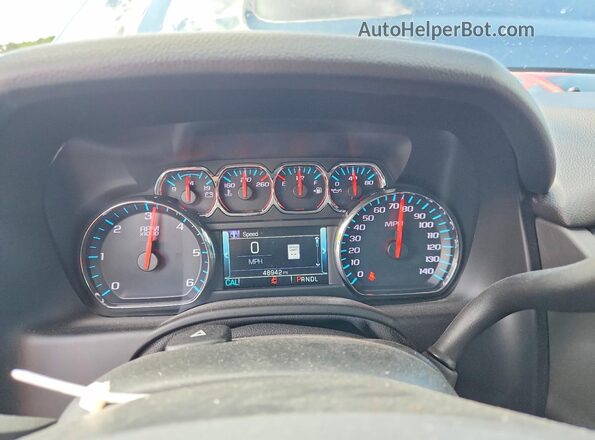 1GKS2BKC1LR217650 2020 GMC YUKON Синий Вид щитка приборов