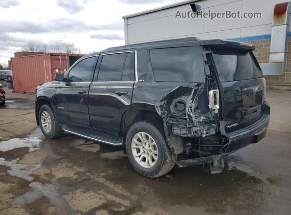 1GKS2BKC4HR235907 2017 GMC YUKON Черный Задняя левая четверть